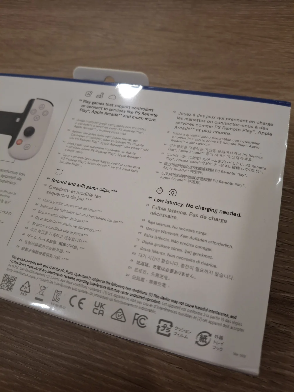 Backbone PlayStation Edition iPhone Lightning Controller Factory Sealed